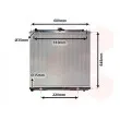 VAN WEZEL 13002297 - Radiateur, refroidissement du moteur