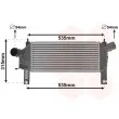 VAN WEZEL 13004339 - Intercooler, échangeur
