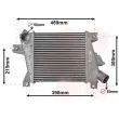 Intercooler, échangeur VAN WEZEL [13014700]