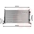 VAN WEZEL 15002005 - Radiateur, refroidissement du moteur
