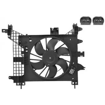 Ventilateur, refroidissement du moteur VAN WEZEL 1555748