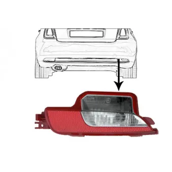 Feu de recul VAN WEZEL 1614930