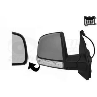 Rétroviseur extérieur VAN WEZEL OEM 95511524