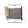 VAN WEZEL 17002076 - Radiateur, refroidissement du moteur