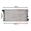 VAN WEZEL 17002379 - Radiateur, refroidissement du moteur