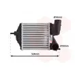 VAN WEZEL 17004309 - Intercooler, échangeur