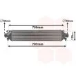 Intercooler, échangeur VAN WEZEL [17004321]