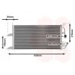 VAN WEZEL 17005205 - Condenseur, climatisation