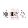 VAN WEZEL 1700K334 - Compresseur, climatisation