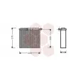 Évaporateur climatisation VAN WEZEL [1700V104]