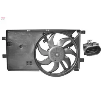 Ventilateur, refroidissement du moteur OE 1616307580