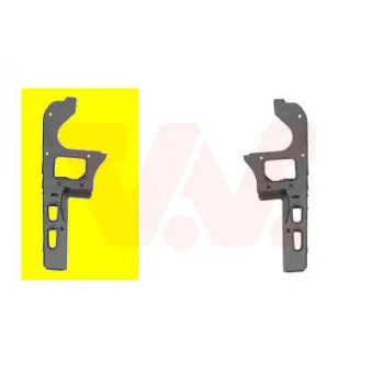 VAN WEZEL 1751672 - Doublure d'aile avant droit