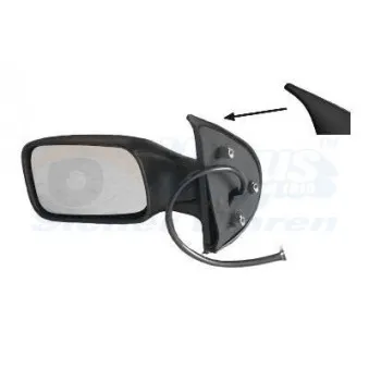 VAN WEZEL 1754807 - Rétroviseur extérieur