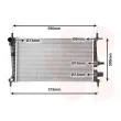 VAN WEZEL 18002217 - Radiateur, refroidissement du moteur
