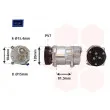 Compresseur, climatisation VAN WEZEL [1800K267]
