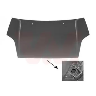 VAN WEZEL 1805660 - Capot-moteur