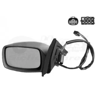 Rétroviseur extérieur VAN WEZEL OEM 1053847