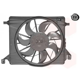 Ventilateur, refroidissement du moteur VAN WEZEL 1863746 pour FORD FOCUS 1.6 GPL - 115cv