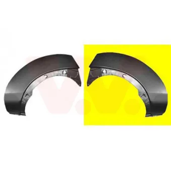 Panneau latéral arrière droit VAN WEZEL 1865146