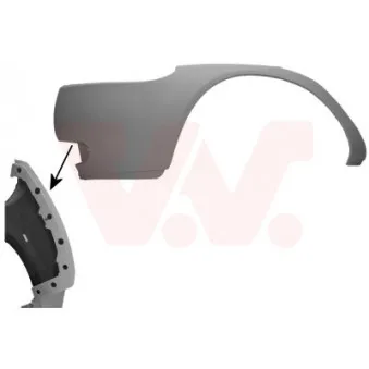 VAN WEZEL 1865567 - Pare-chocs avant gauche