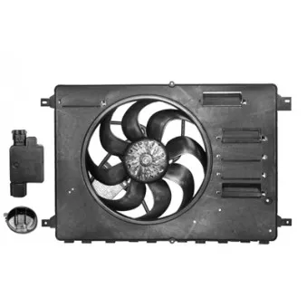 Ventilateur, refroidissement du moteur VAN WEZEL 1881746 pour FORD MONDEO 2.0 TDCi - 130cv