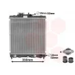VAN WEZEL 25002122 - Radiateur, refroidissement du moteur