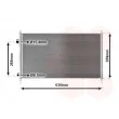 VAN WEZEL 25005165 - Condenseur, climatisation