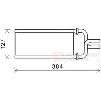 Système de chauffage VAN WEZEL 25006292