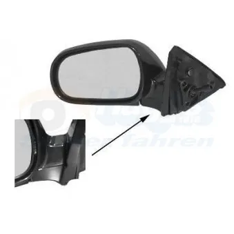 Rétroviseur extérieur VAN WEZEL OEM 76200S03G04