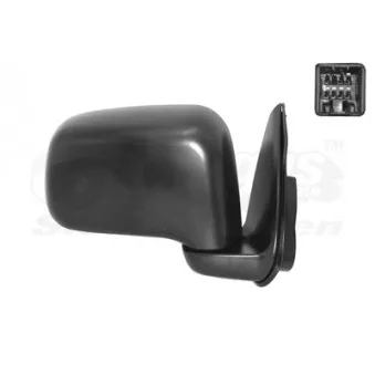 Rétroviseur extérieur VAN WEZEL 2565816