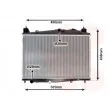 VAN WEZEL 27002229 - Radiateur, refroidissement du moteur
