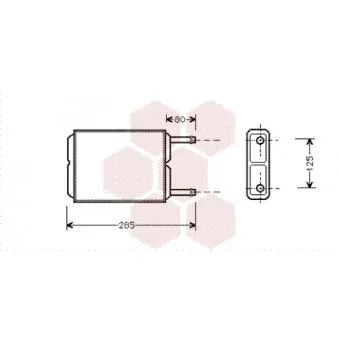 Système de chauffage VAN WEZEL 27006123