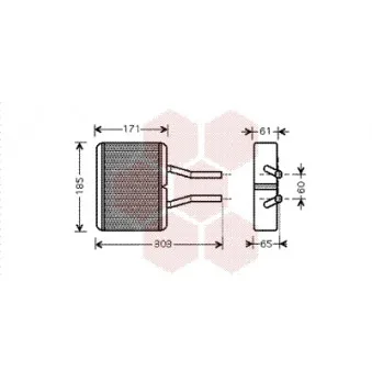 Système de chauffage VAN WEZEL 27006193