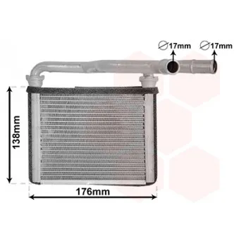 Système de chauffage VAN WEZEL 27006278