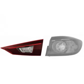 Feu arrière VAN WEZEL 2744934