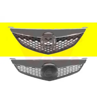 VAN WEZEL 2754514 - Grille de radiateur