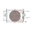 VAN WEZEL 28002035 - Radiateur, refroidissement du moteur
