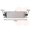VAN WEZEL 28004099 - Intercooler, échangeur