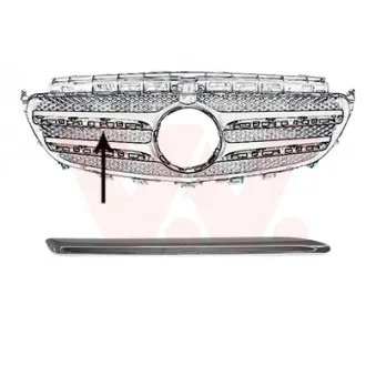 Baguette et bande protectrice, grille de radiateur VAN WEZEL [2932416]