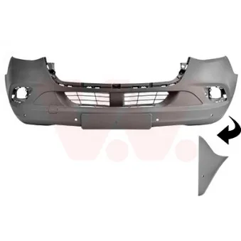 VAN WEZEL 2973573 - Pare-chocs