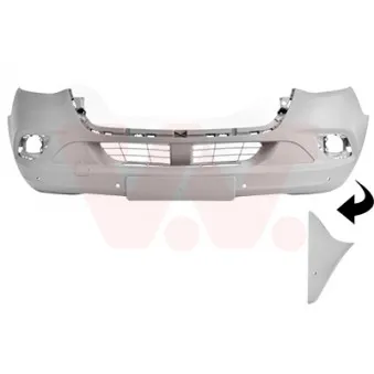 VAN WEZEL 2973577 - Pare-chocs