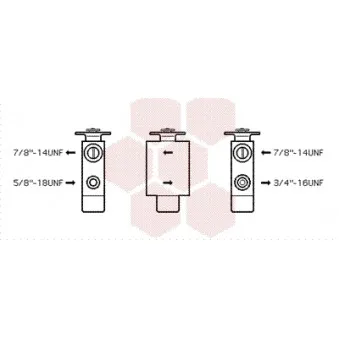 Détendeur, climatisation VAN WEZEL 30001101