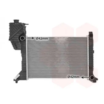 Radiateur, refroidissement du moteur VAN WEZEL 30002181 pour MERCEDES-BENZ SPRINTER 310 D - 102cv