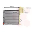 Radiateur, refroidissement du moteur VAN WEZEL [30002336]