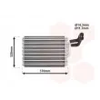 VAN WEZEL 3000V002 - Évaporateur climatisation