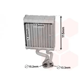 Evaporateur climatisation AVA QUALITY COOLING MSV604