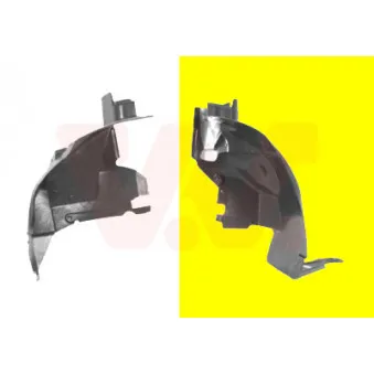 Garniture, passage de roue avant droit VAN WEZEL [3014436]