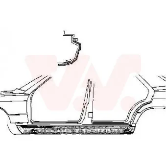 Marche-pied VAN WEZEL 3020110