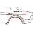 VAN WEZEL 3020147 - Panneau latéral arrière gauche