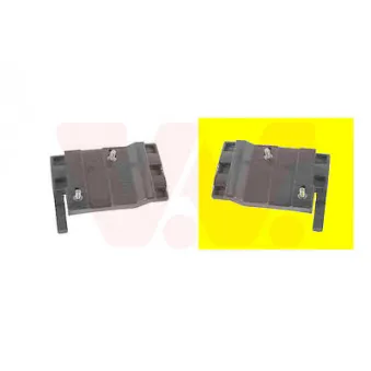 VAN WEZEL 3030566 - Support, pare-chocs avant droit